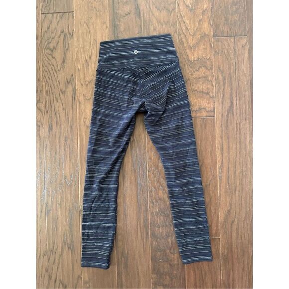 Lululemon Wunder Under 25”  Space Dye Twist Sapphire size 4 - Picture 1 of 10